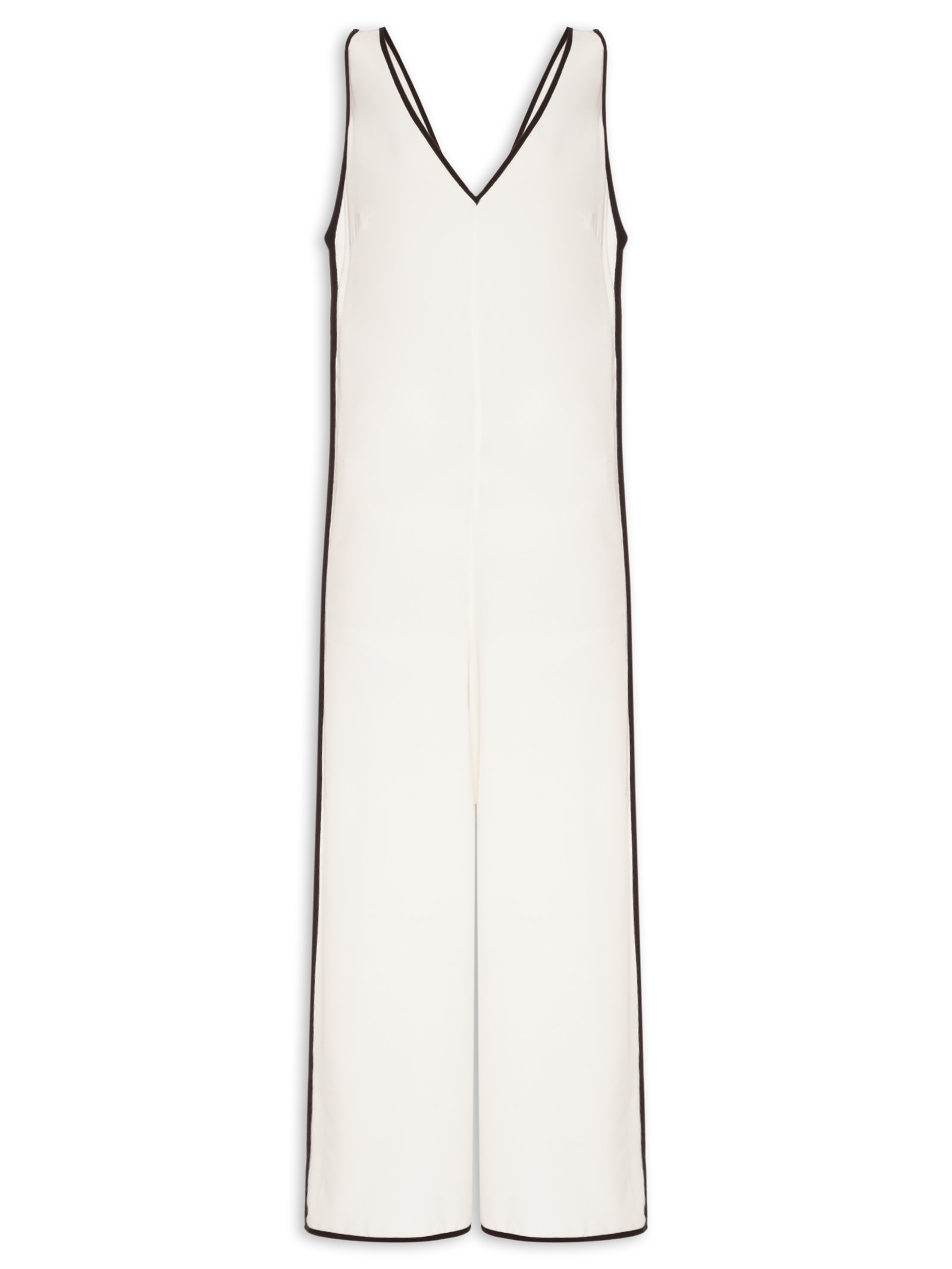 Macacão Feminino V Superlight Viés Off White Osklen