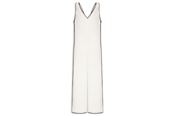 Macacão Feminino V Superlight Viés - Off White