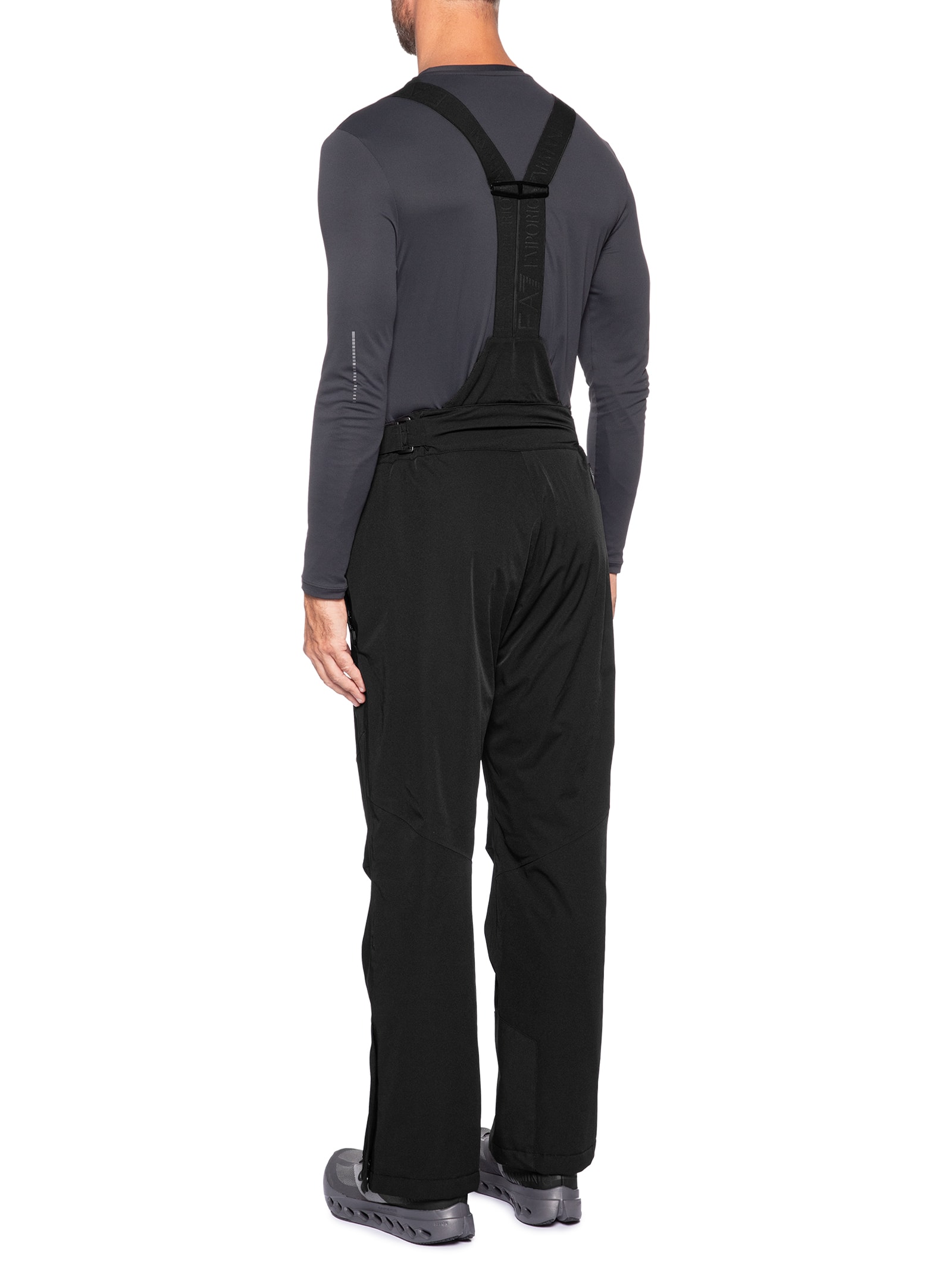 Macacão Masculino Technical Ski M Woven Trousers Stratus7 – Preto Ea7 Emporio Armani