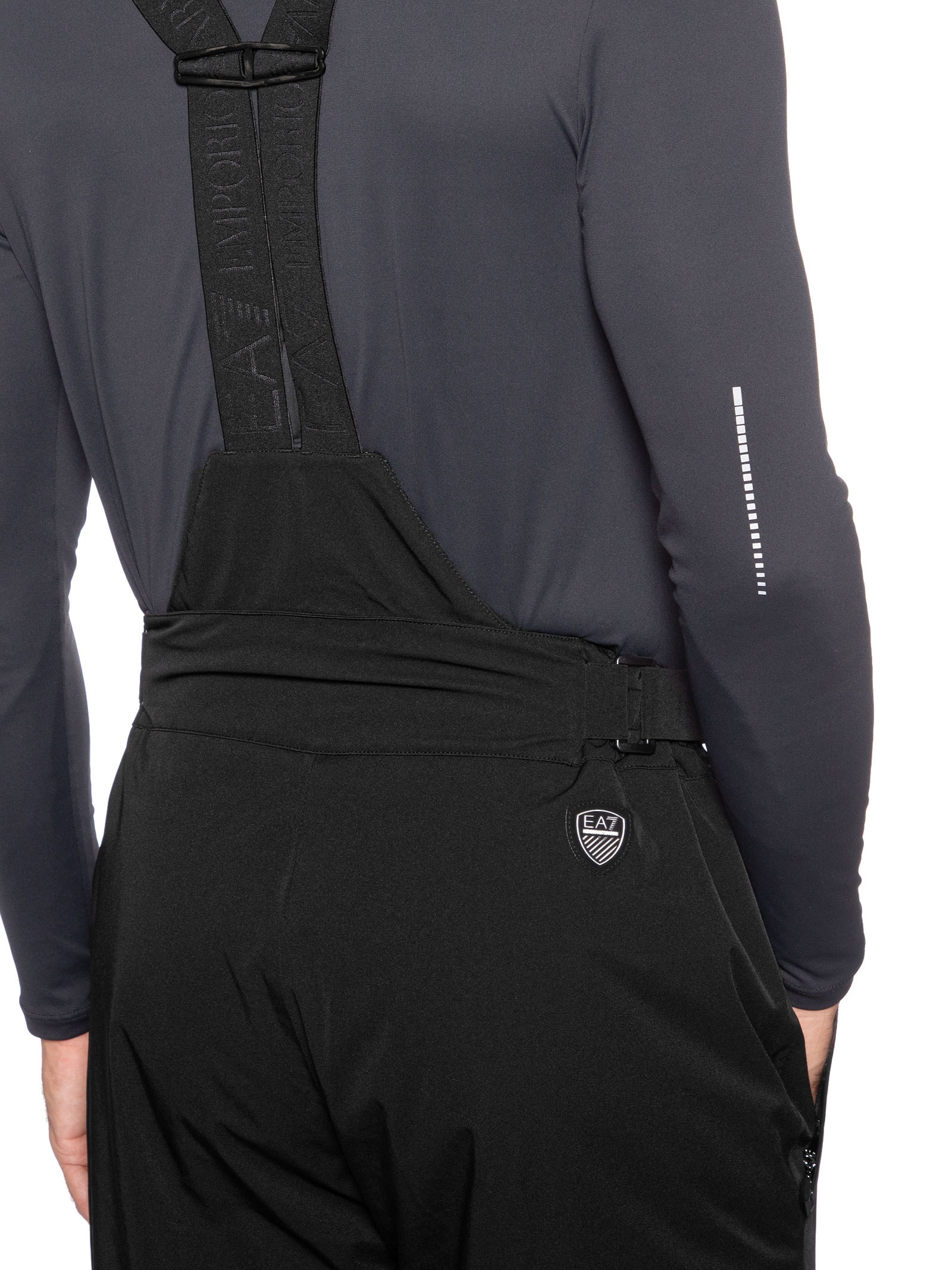 Macacão Masculino Technical Ski M Woven Trousers Stratus7 – Preto Ea7 Emporio Armani