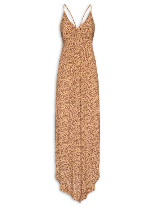 Macacão Textura Tartaruga – Marrom