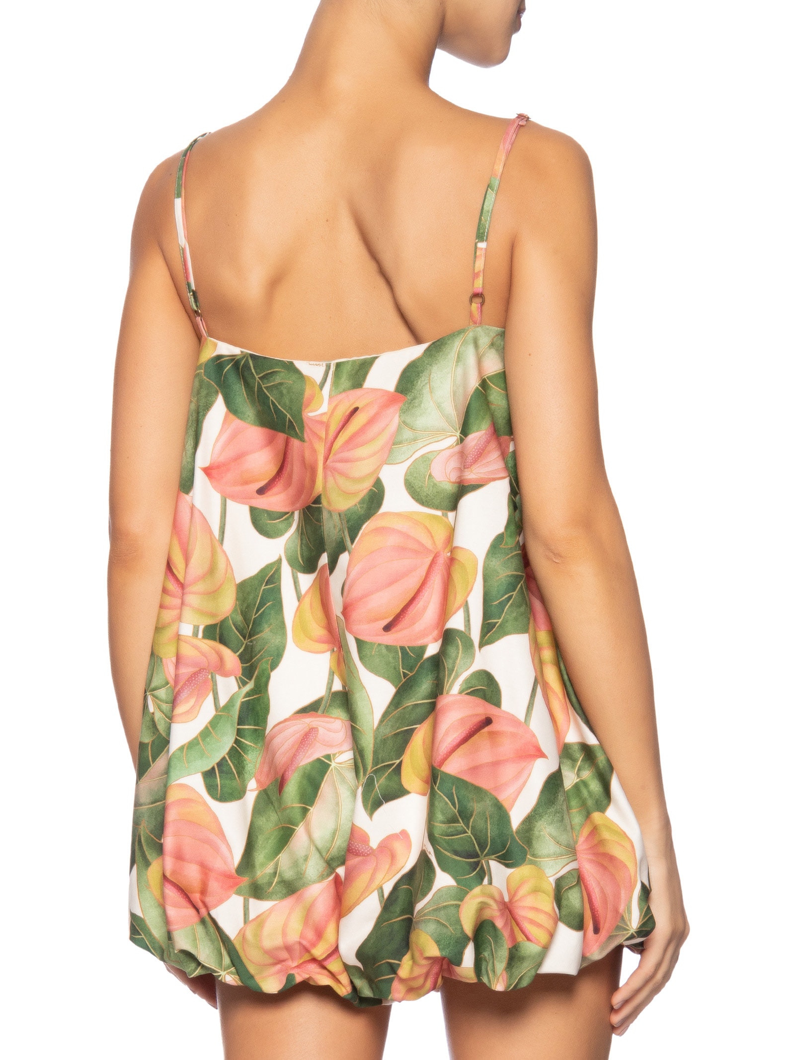 Macaquinho Balonê Antúrio Corrido Verde Farm