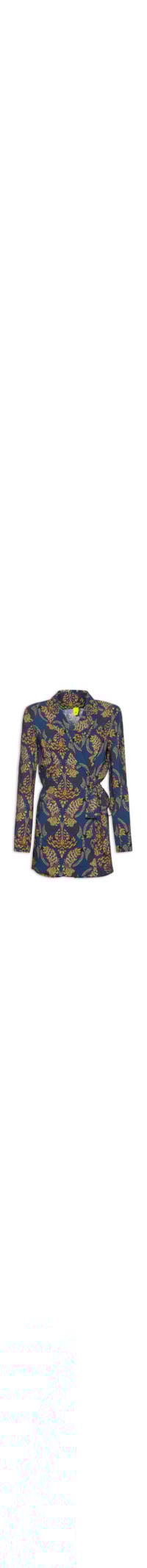 Macaquinho Feminino Arara Cobogo - Azul