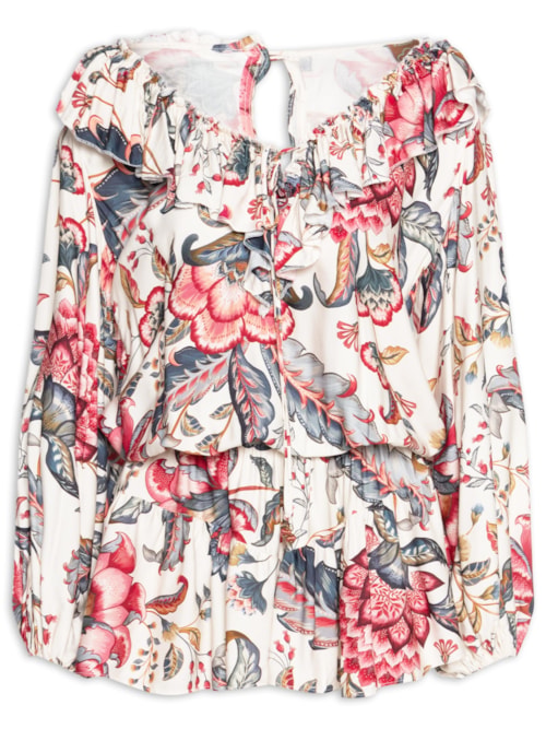 Macaquinho Feminino Boho De Mar - Off White
