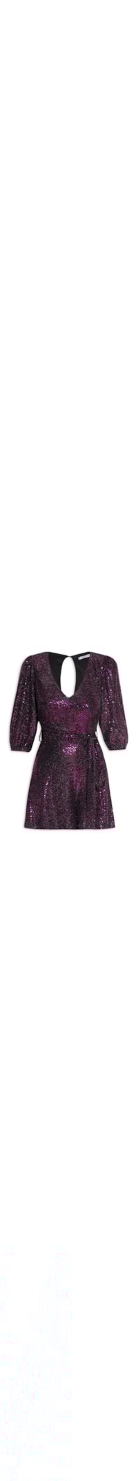 Macaquinho Feminino Brilho - Rosa