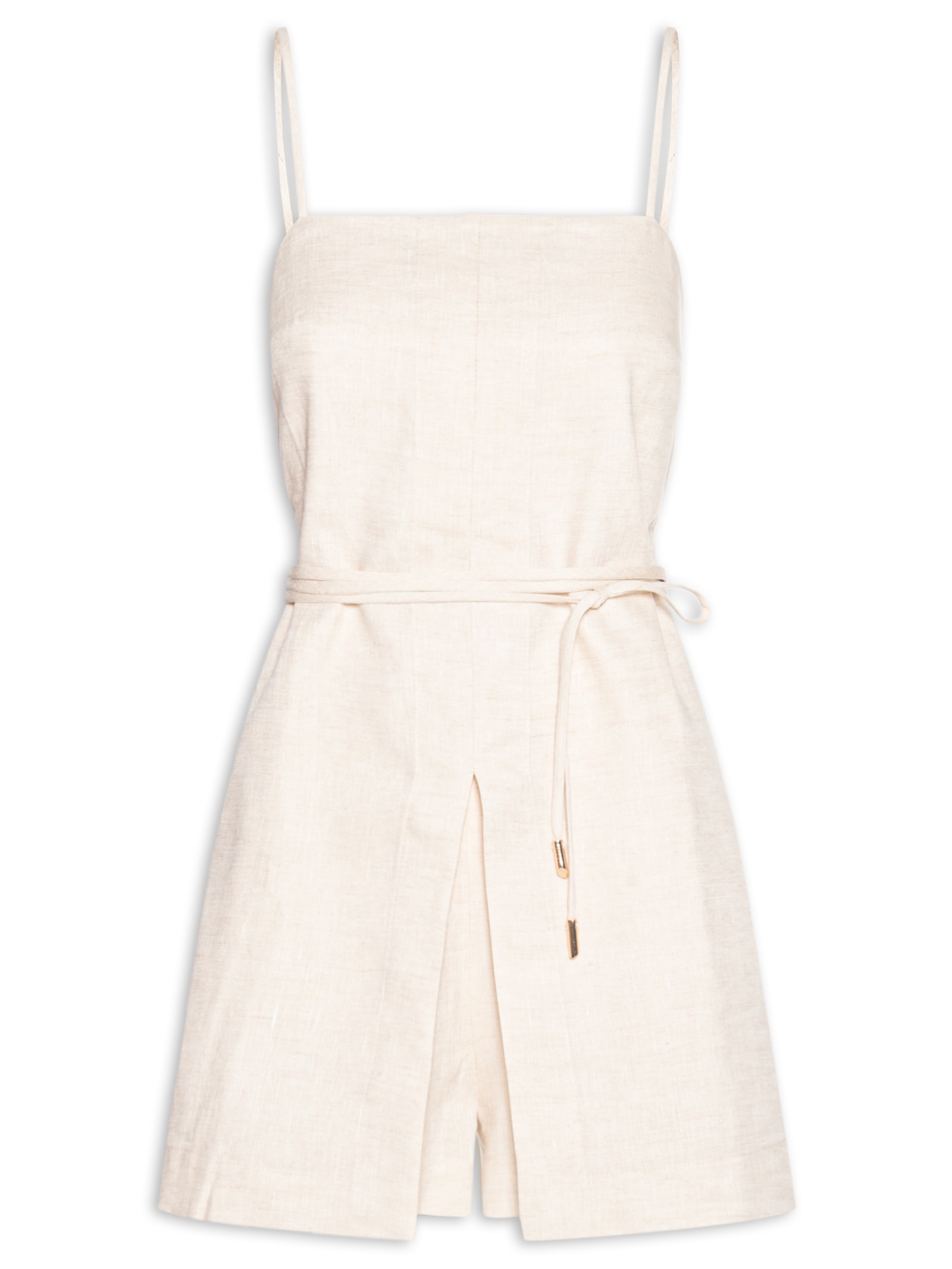 Macaquinho Feminino Curto Cristal Bege Le Lis