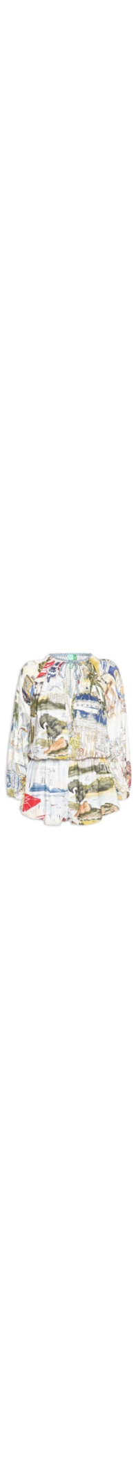 Macaquinho Feminino Encanto do Rio – Off White
