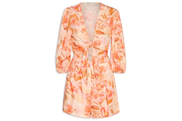 Macaquinho Feminino Estampa Bela - Rosa