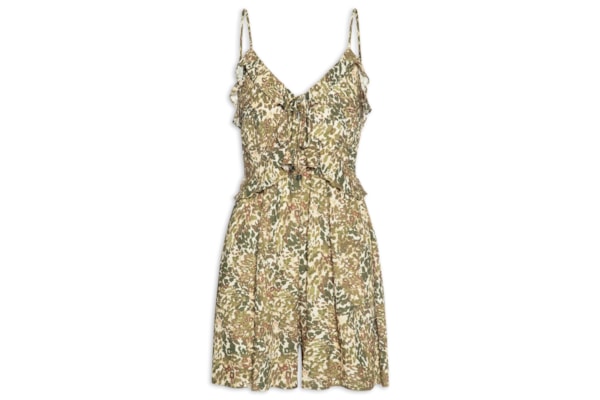 Macaquinho Feminino Estampa Instinto - Verde