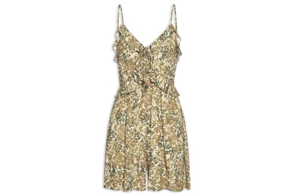 Macaquinho Feminino Estampa Instinto - Verde
