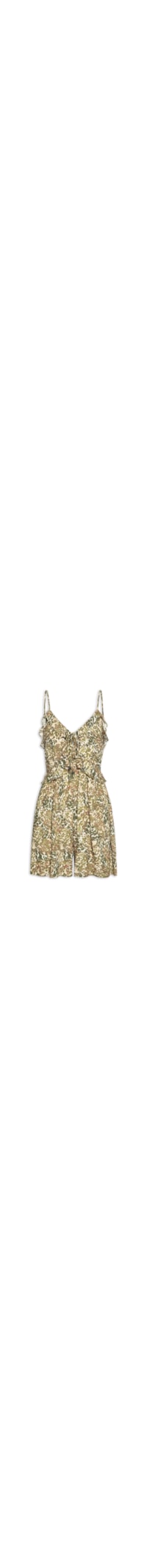 Macaquinho Feminino Estampa Instinto - Verde