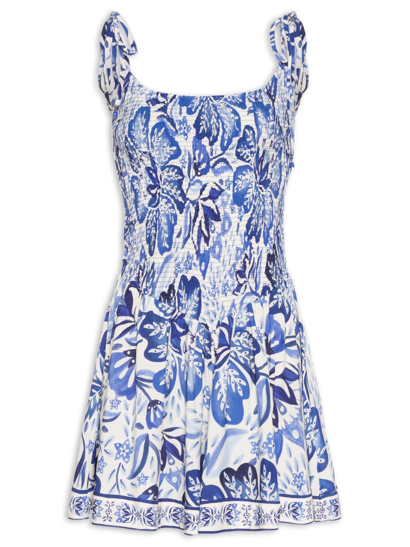 Macaquinho Feminino Lastex Manga Paraiso De Flor Branco Farm