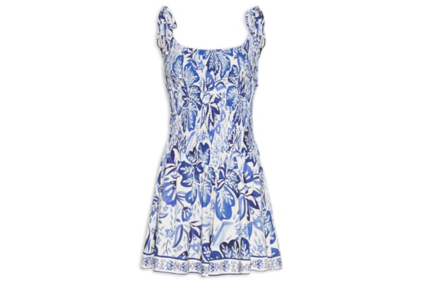 Macaquinho Feminino Lastex Manga Paraiso De Flor - Branco