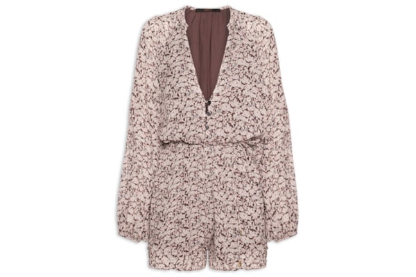 Macaquinho Feminino Liberty Chelsea - Marrom