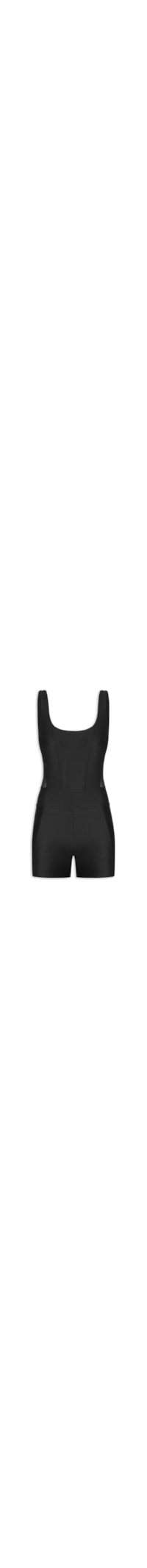 Macaquinho Feminino Liso - Preto