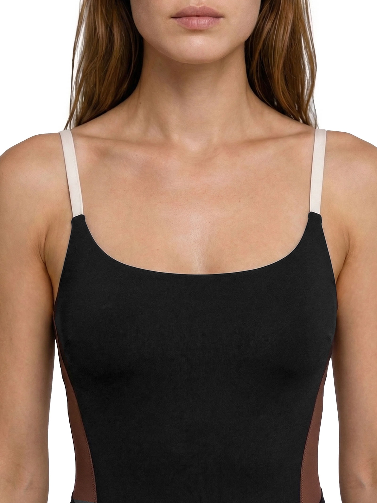 Macaquinho Feminino Liso Preto Body For Sure