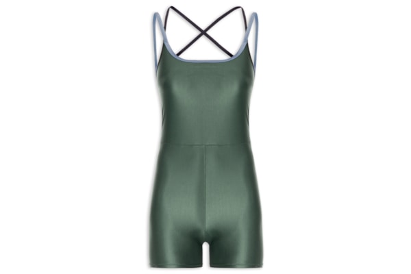 Macaquinho Feminino Liso - Verde