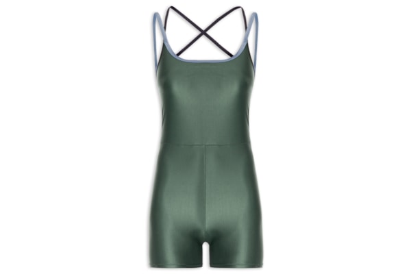 Macaquinho Feminino Liso - Verde