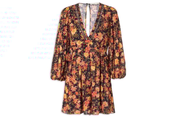 Macaquinho Feminino Lurex Estampa Encontro - Preto