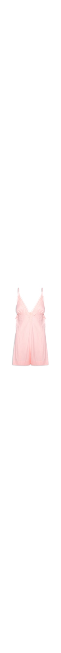 Macaquinho Feminino Renda - Rosa