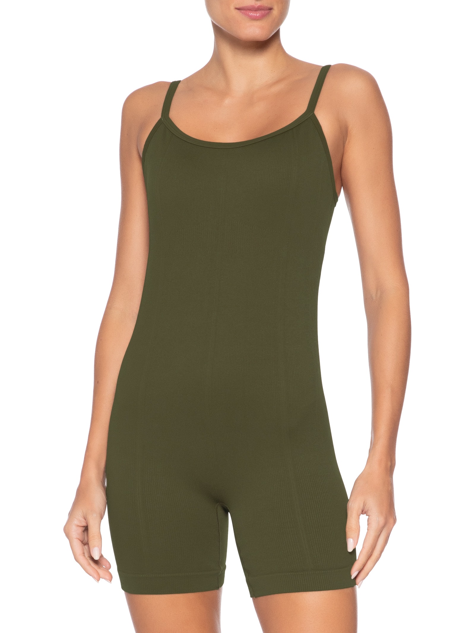 Macaquinho Feminino Seamless Knit Verde Live!