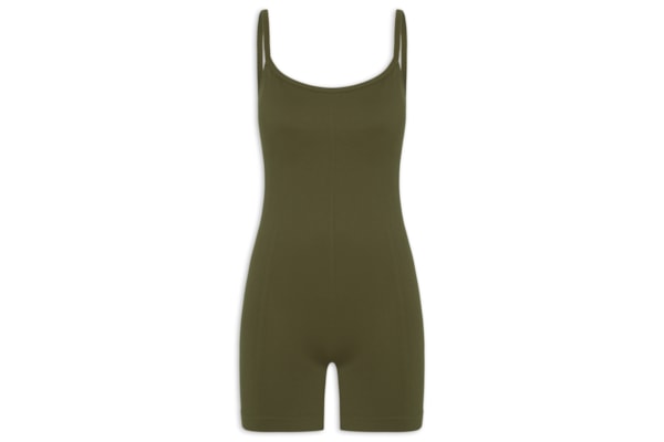 Macaquinho Feminino Seamless Knit – Verde