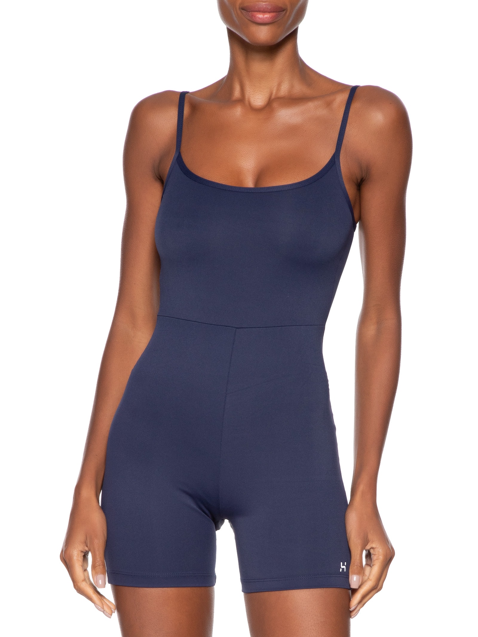 Macaquinho Feminino Sem Manga Azul Hering Sports