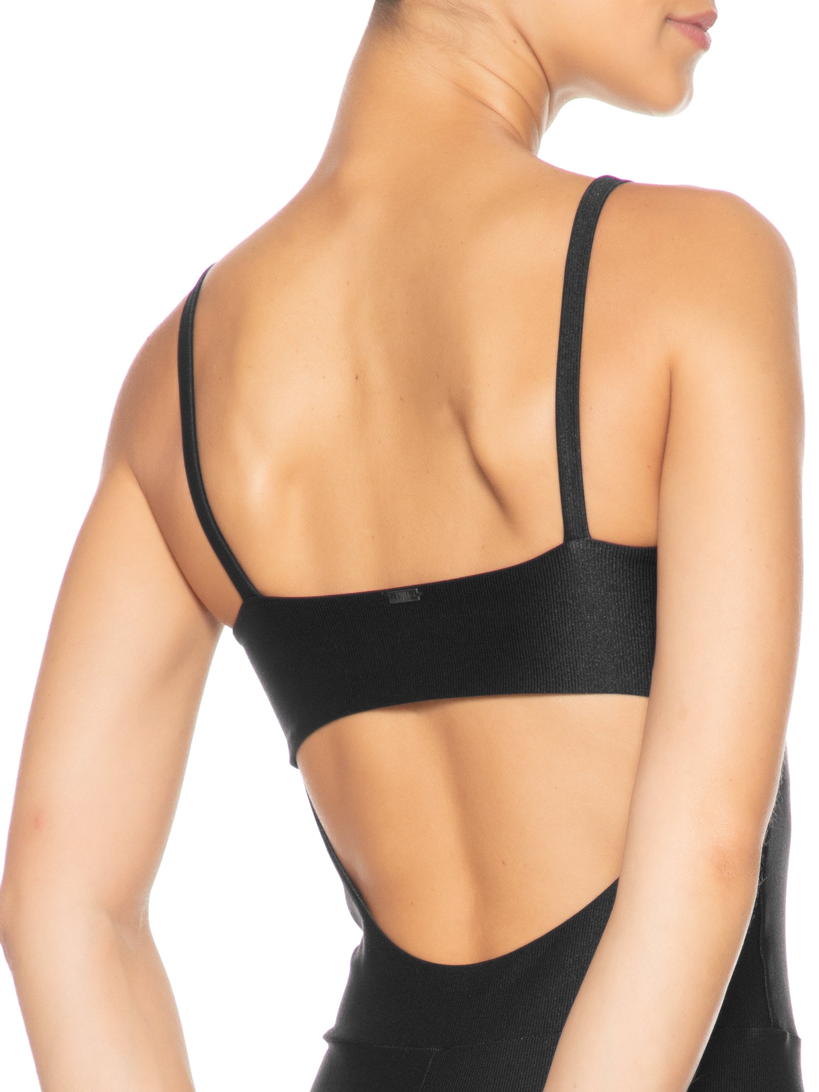 Macaquinho Feminino Short Allure Adaptiv Preto Live!