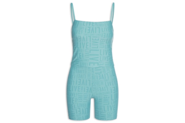 Macaquinho Feminino Shorts - Verde