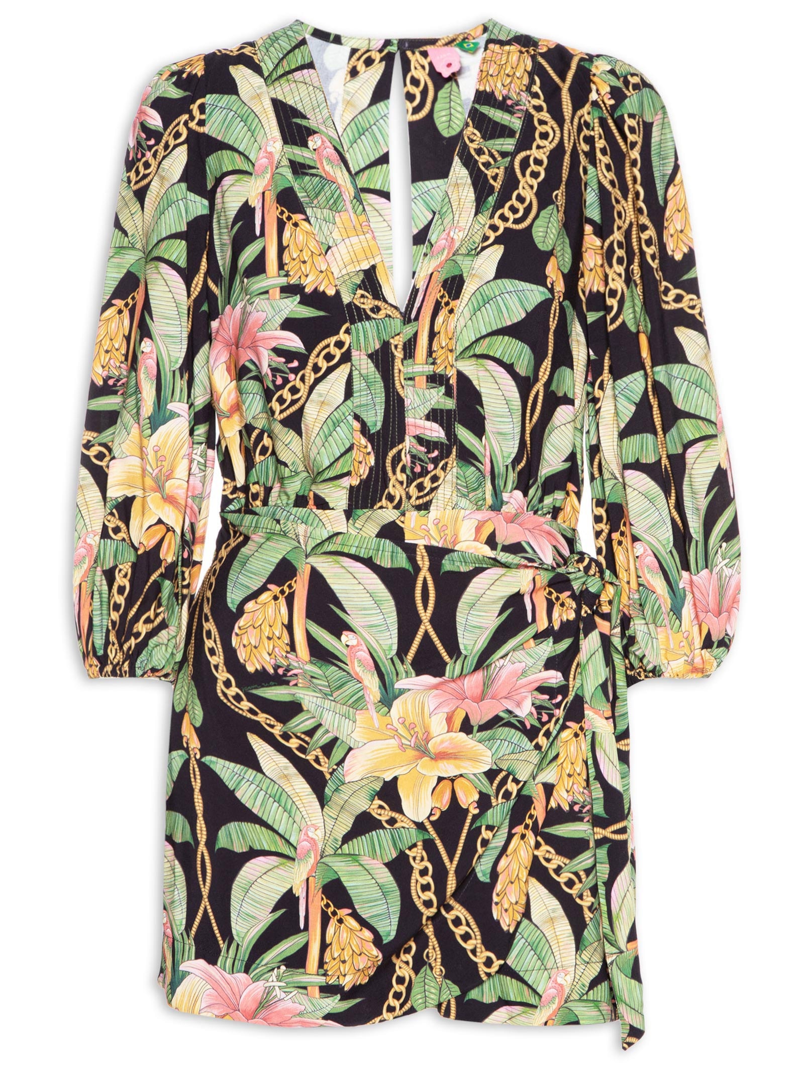 Macaquinho Paraiso Tropical Preto Farm