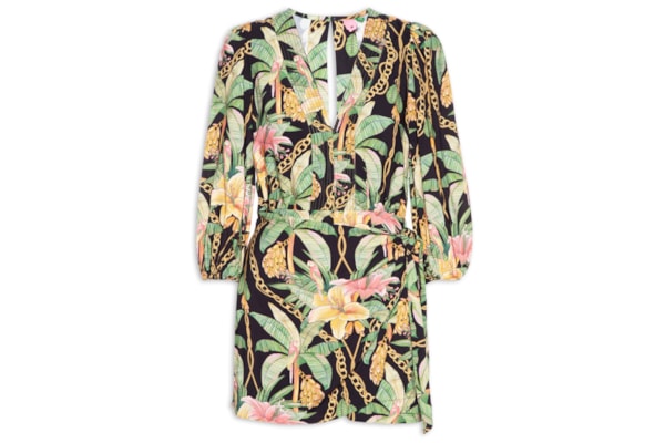 Macaquinho Paraiso Tropical - Preto