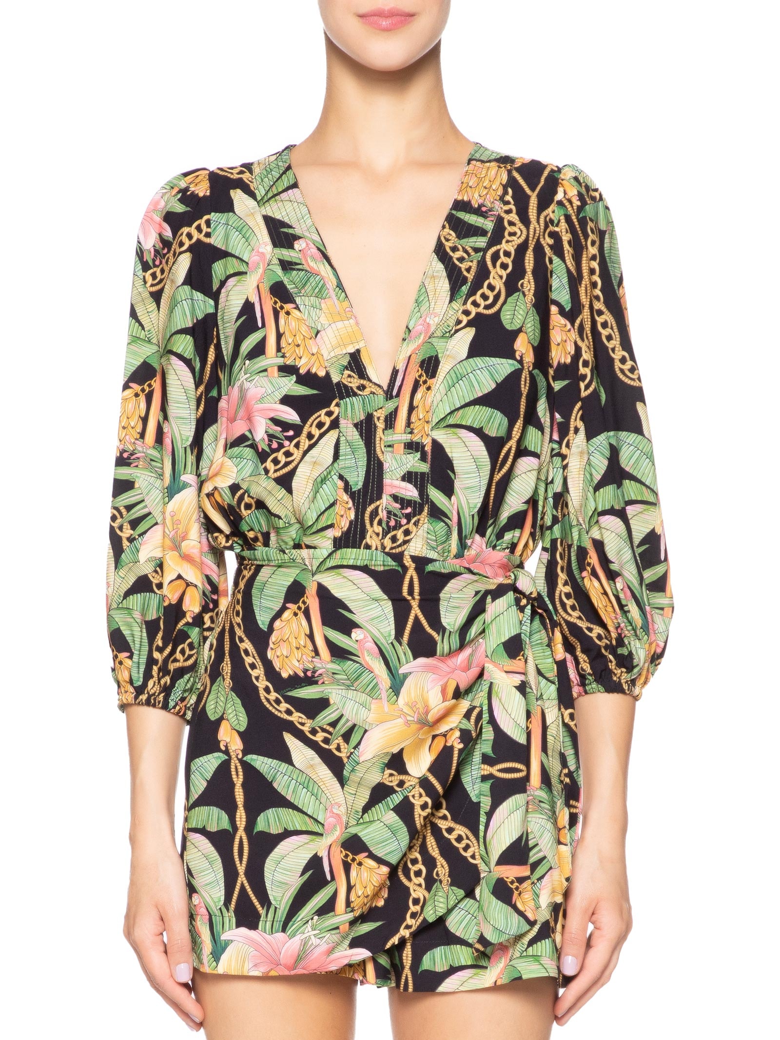 Macaquinho Paraiso Tropical Preto Farm