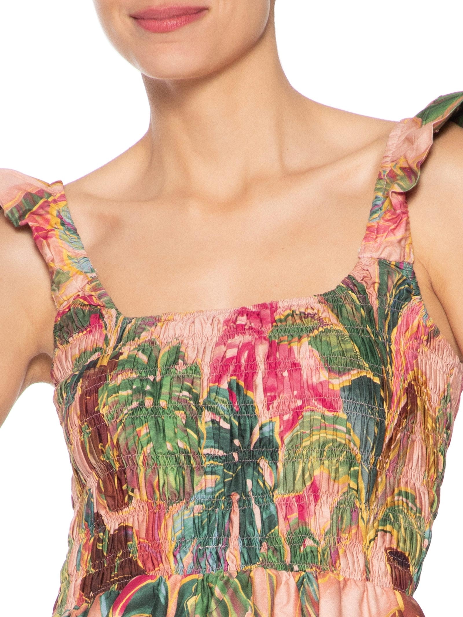 Macaquinho Piscina Tropical Rosa Farm