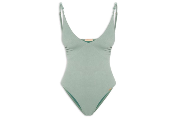 Maillot Regata Detalhe Contas Bobby - Verde