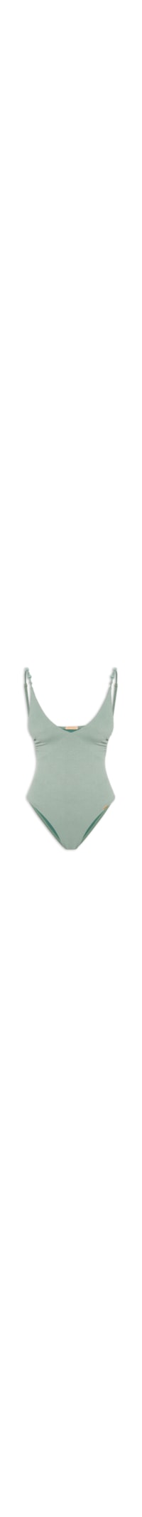 Maillot Regata Detalhe Contas Bobby - Verde