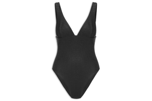 Maiô Alça Reta Saint Tropez - Preto