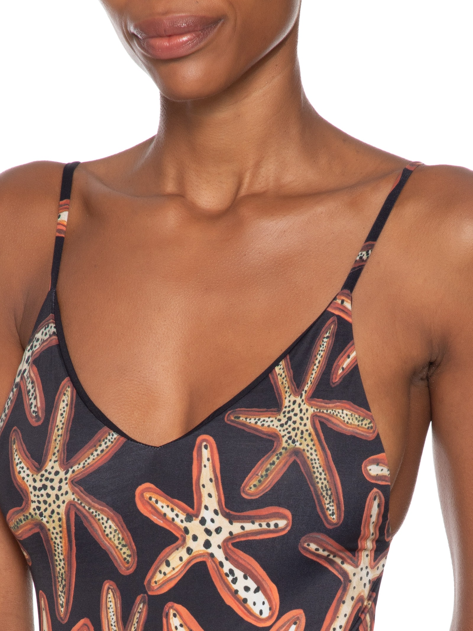 Maiô Aster Preto Animale Resort