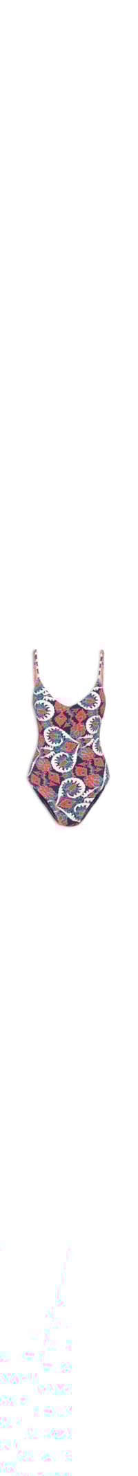 Maiô Básico Estampado - Azul