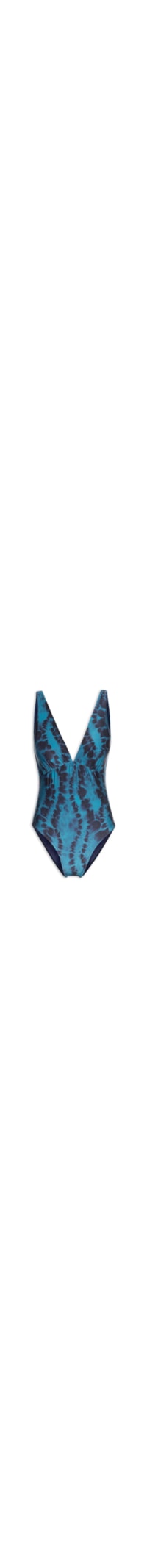 Maiô Básico Estampado - Azul
