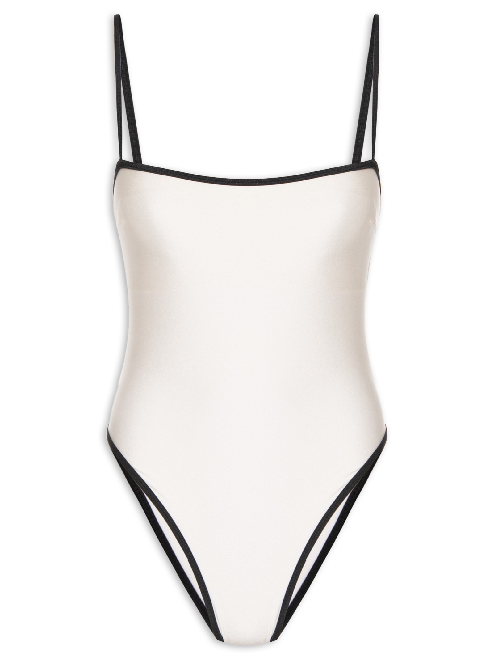 Maiô Bicolor Branco Mktbeach