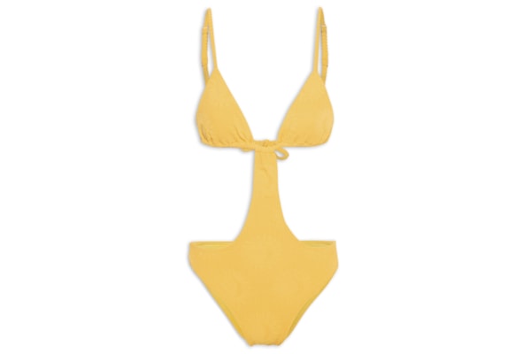 Maiô Cavado Maré De Sol - Amarelo