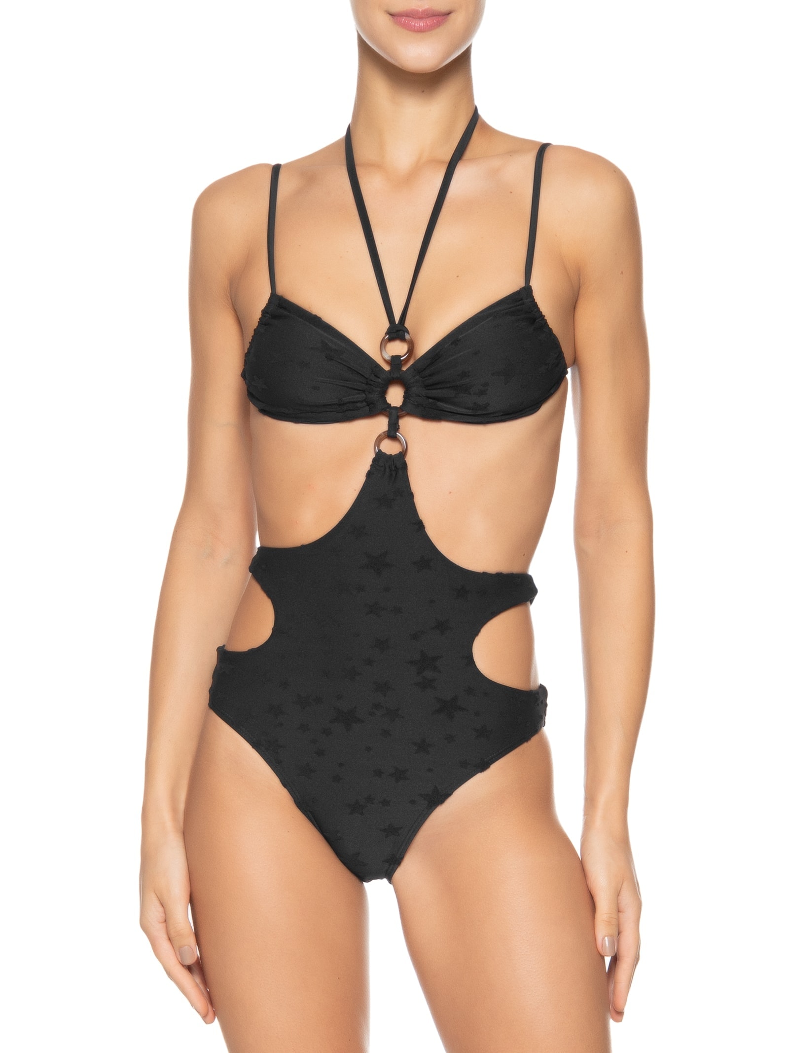 Maiô Cut Out Preto Mktbeach