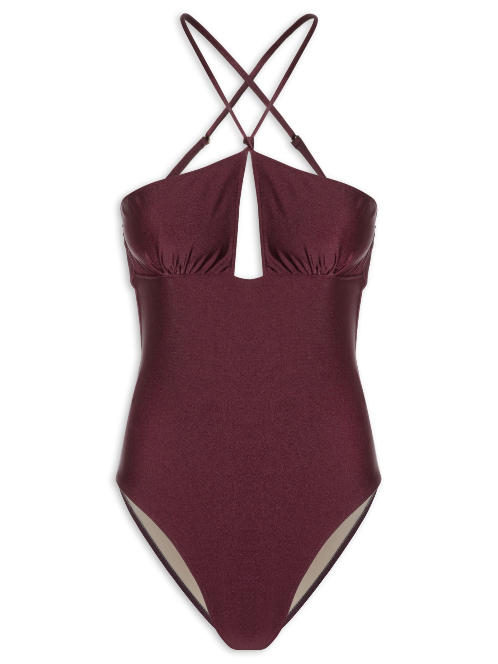 Maiô Decote Halter Vermelho '2Essential