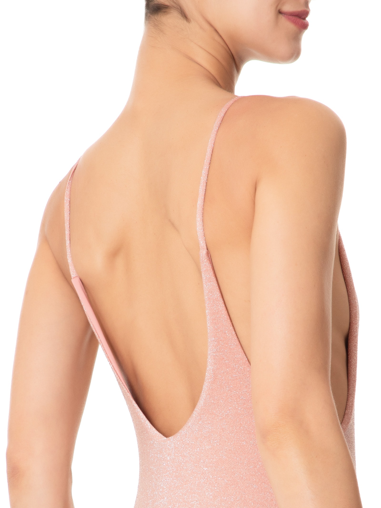 Maiô Decote Redondo Com Alças Finas Rosa '2Essential