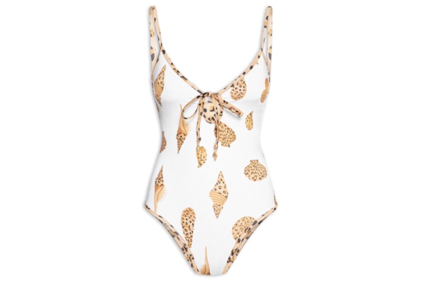 Maiô Double Concha Pintada - Animal Print