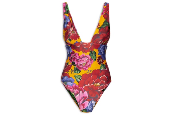 Maiô Double Inverno De Chita - Azul