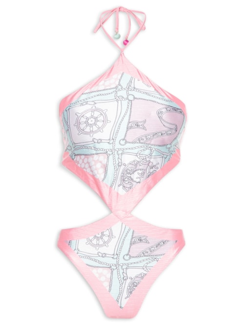 Maiô Engana Mamãe Estampado – Rosa