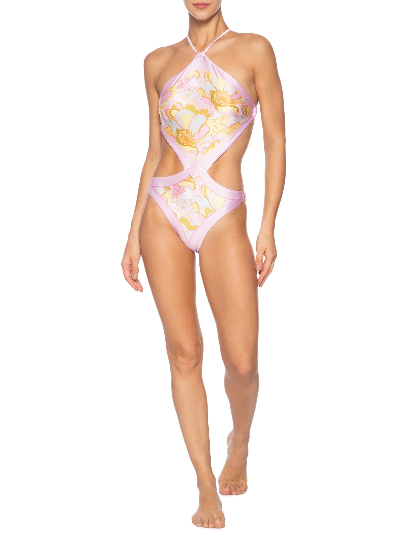 Maiô Engana Mamãe Estampado Roxo Mktbeach