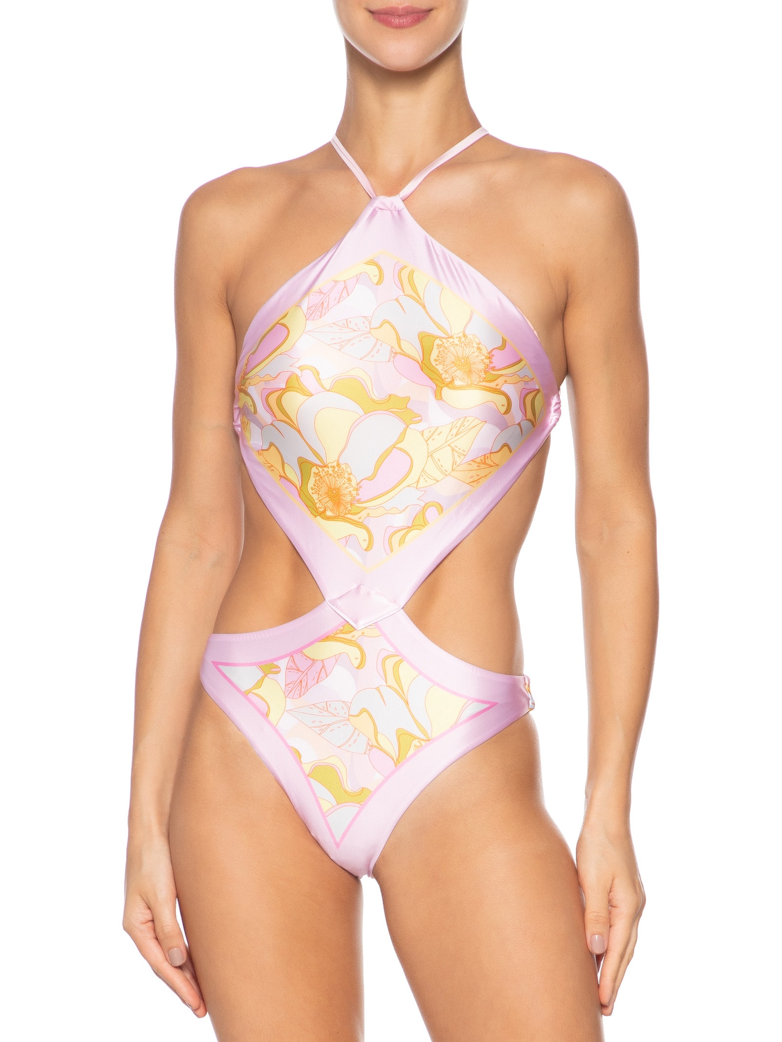 Maiô Engana Mamãe Estampado Roxo Mktbeach