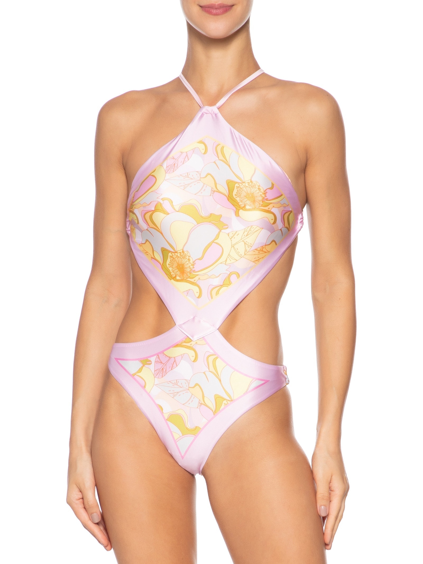 Maiô Engana Mamãe Estampado Roxo Mktbeach